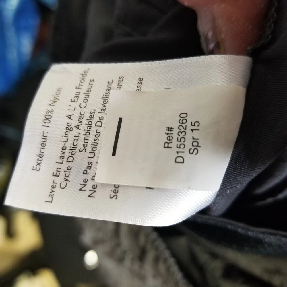 Eddie Bauer gray nylon cargo shorts